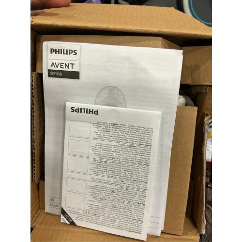 Philips Avent Premium Fast Bottle Warmer, with Smart Temperature Control, Water Bath Technology, Automatic Shut-Off, Model SCF358