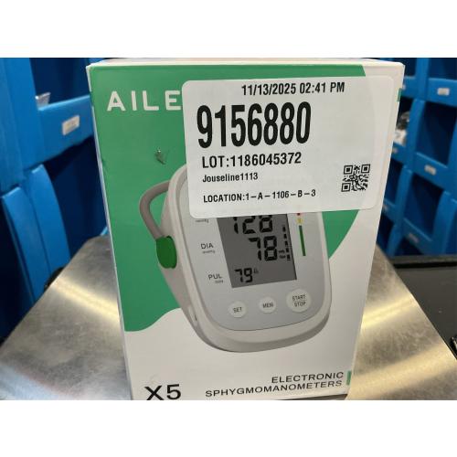 AILE Blood Pressure Monitor, Blood Pressure Machine Upper Arm Large Cuff(8.7-16.5), High Automatic Blood Pressure Monitors Cuff for Home Use, (BP) Manual Arm Blood Pressure Monitors, 2 * 99 Memory