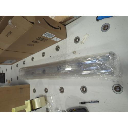 Clear Royhom Clear Table Cover Protector 36 x 60 Inch, 1.5mm Thick Plastic Table Cover, Waterproof, Easy to Clean, Transparent PVC Desk Protector Mat for Dresser, TV Cabinet, Dining Room