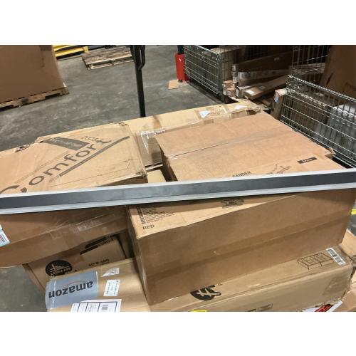 47inch Modern Wall Sconces, Long Linear Outdoor Wall Lights, 3 Color 3000K/4500K/6000K, IP65 Waterproof, Black Exterior Wall Light Fixture for House, Patio, Garage, Garden, House