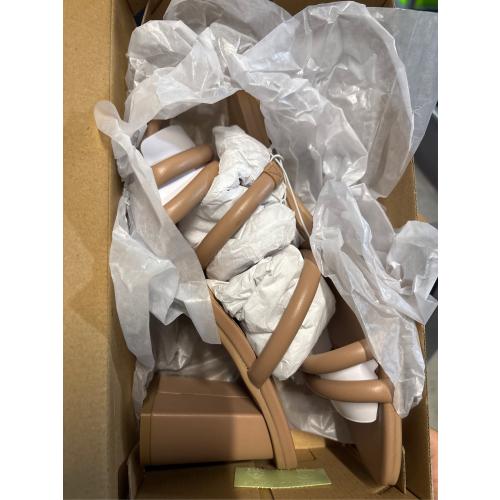 Women's Stacy Mule Heels - a New Day Light Brown 8W