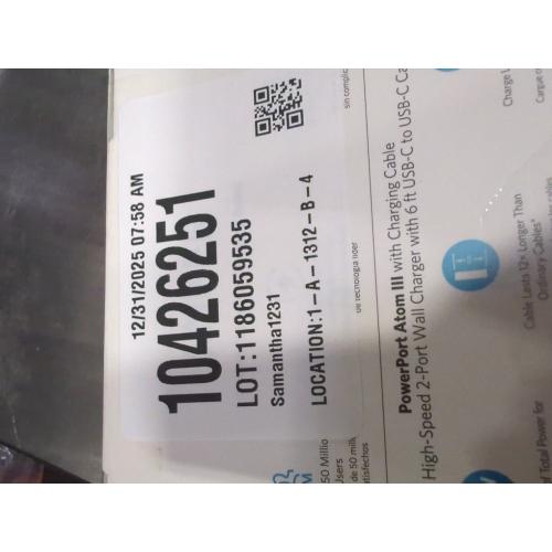 Anker Type C, Usb A Wall Outlet Charger 2-Ports