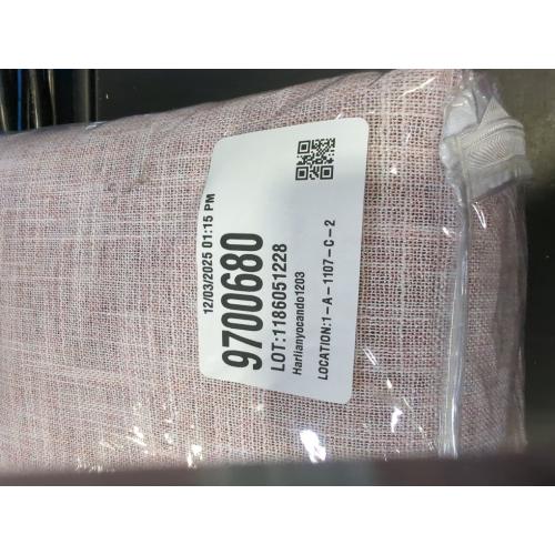 MIULEE Baby Pink 100% Blackout Linen Curtain 120 Inch 2 Panel Set Double Sided No Coating Pinch Pleated Back Tab Black out 10 FT Extra Long Thermal Insulated Bedroom Living Room Darkening Window Drape