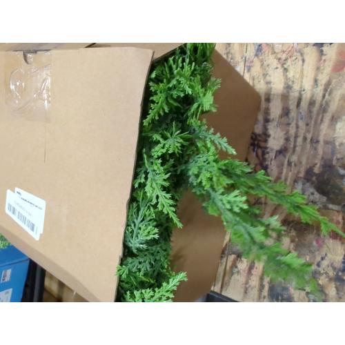 18 Real Touch Cedar Branches -12 Pcs, Artificial Christmas Cedar Branch Realistic Fake Pine Picks Faux Greenery Plants Stem for Vase DIY Crafts Garland Wreath Indoor Outdoor Home Decor