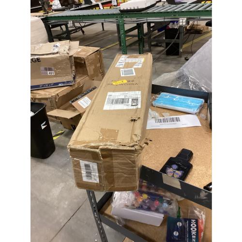 Velener 36 Inch Artificial Boston Fern Large Hanging Plant, Fake Fern Plants Bush Indoor for Home Decor, Faux Plants Outdoor, Garden, Office, Garden Decoration(Green)