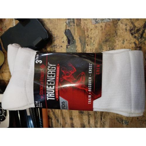 2 Pack ....True Religion Mens 8 Pairs Crew Socks for Men Premium Athletic Men's Socks, Shoe Size small/mall