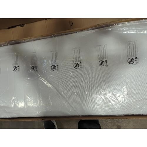 Belo Upholstered Queen Platform Bed White