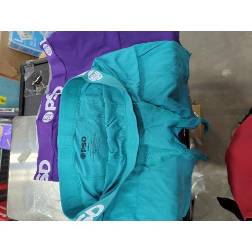 Size XL 2 pack PSD Underwear Mens Boxer Briefs - Solid Basics, Standard Length Pack & Singles, Soft & Breathable Boxer Briefs for Men