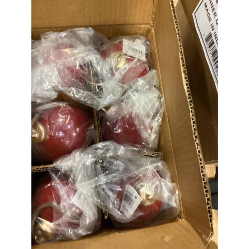 Melrose International LLC Ball Ornament (Set of 6) 3D Iron