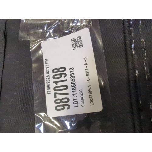 All Clad Silicone Oven Mitt: Heat Resistant up to 500 Degrees - 100% Cotton & Silicone, 14x7 Oven Mitt for Kitchen and Barbeque, 2-Pack, Black