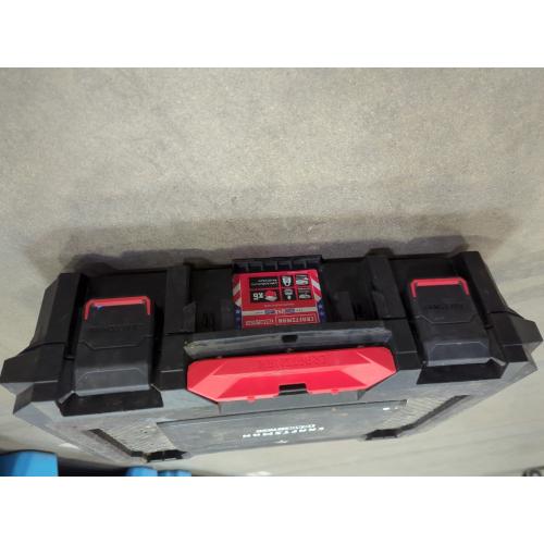 CRAFTSMAN TRADESTACK System Tool Box, Water Resistant Tool Storage, with 6 Small Parts Containers, 21 Inch (CMST21415)