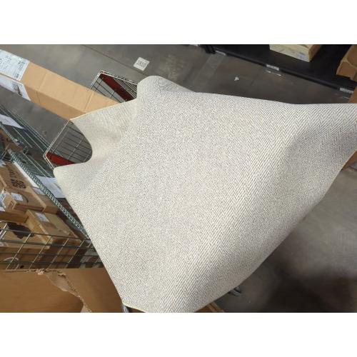 LIGHT BROWN Ambesonne Vintage Area Rug, Zig Zag Chevron Pattern in Shabby Colors Classic Simple Geometric Design, Flat Woven Accent Rug for Living Room Bedroom Dining Room, 2.6 x 5 FT, Orange Cadet Blue