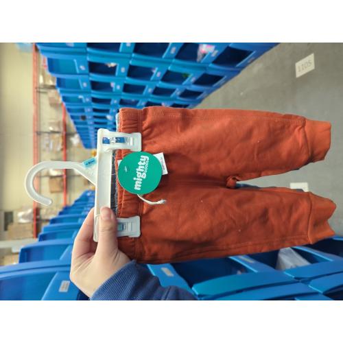 Mighty Goods Size 6M 2-Pack Joggers in Tradewinds/Orange Mango