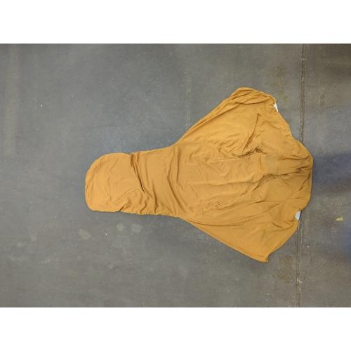 SUPERO Waterproof Spandex Chair Cover  6PCS, Stretch Dining Chair Covers, Polyester Outdoor Chair Covers, Protector Stretch Chair Cover for Party Universal, Banquet, Wedding Event, Hotel(Gold)