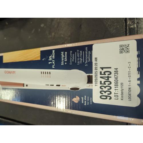 Conair Double Ceramic 1-inch Flat Iron