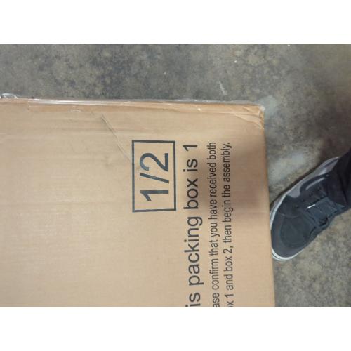 Wilkinson Farmhouse Queen Murphy Bed with Large Storage Drawer & Charging Station, White