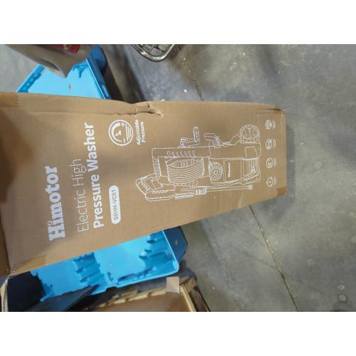 Green and Black Pressure Washer with Adjustable PSI Switch, 4500PSI Max 3.0 GPM Electric Power Washer with 5 Nozzles & 500ml Foam Cannon, Portable High Pressure Washer for Cars, Fences, Patios and Driveway Cleaning