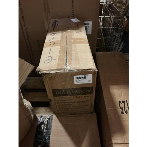 Mimoglad Ergonomic Office Chair - BIFMA Certified, Flip-up Armrests Adjustable Lumbar Support - Space-Saving Task Chair for Business/Team Office & Home (