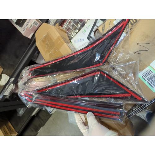 Tuningpros WD2-267i Dark Smoke 4 Pcs Set Window Visor (in-Channel) Deflector Rain Guard Compatible with 2006-2010 Jeep Commander