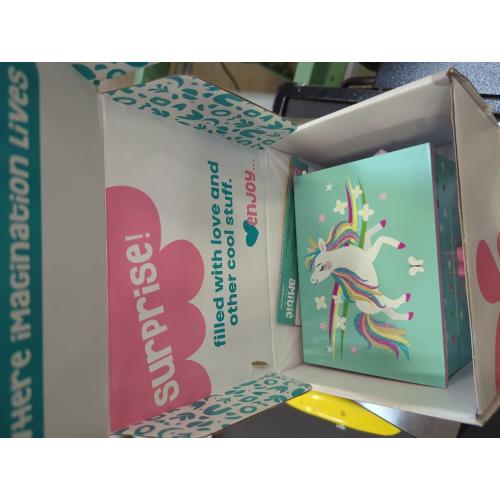Amitie Lane Unicorn Musical Jewelry Box for Kids, Charm Bracelet, Girls Ages 6 , Fuchsia Pink - Walmart Business Supplies