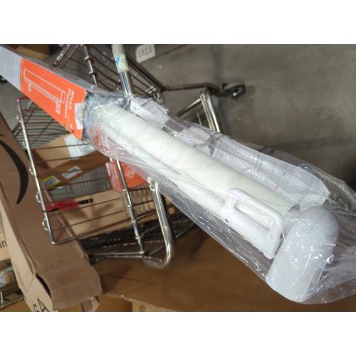 WHITE Retractable Baby Gate with Cat Door 55 Wide Retractable Baby Gate for Stairs Mesh Baby Gate with Pet Door Retractable Dog Gate for The House Retractable Pet Gate with Door Safety Gates for Toddlers