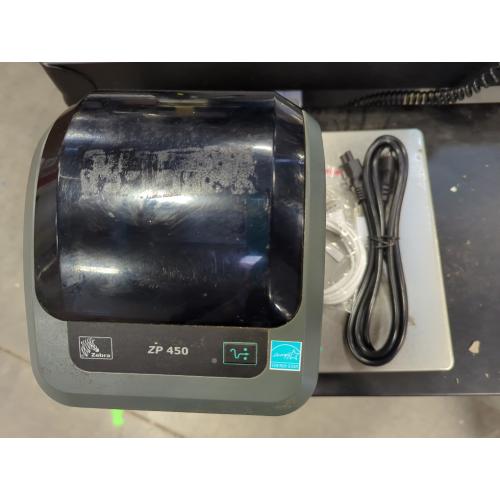 Zebra ZP450-1501-0000A Portable Direct Thermal Shipping Label Printer