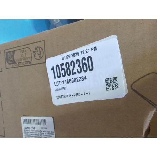 Depuley 52-Inch Ceiling Fan with Light: Black 3 Blade Outdoor Fans for Patios - Dimmable Indoor Fan with Remote APP Control Ultra Quiet DC Motor Reversible 6 Speed Timer