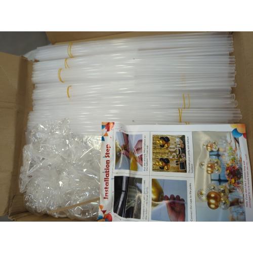 10 Sets Balloon Stand Kits, Balloon Sticks Holder with Base for Table Centerpiece Graduation Birthday Baby Shower Party Decorations