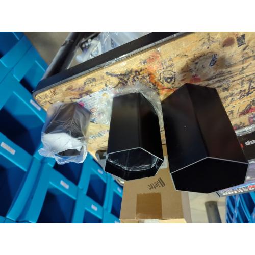 LoveBB Makeup Brush Holder Organizer, 3 Slot Plastic Cosmetics Brushes Pen Storage Solution, Black