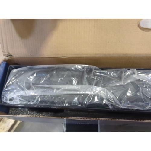 DLONE Linear Shower Drain | 24 AISI 304 Stainless Steel Shower Drain, Matte Black Linear Drain with Tile Insert Panel & Adjustable Feet, Long Rectangle Shower Floor Drain in Bathroom, Balcony, etc