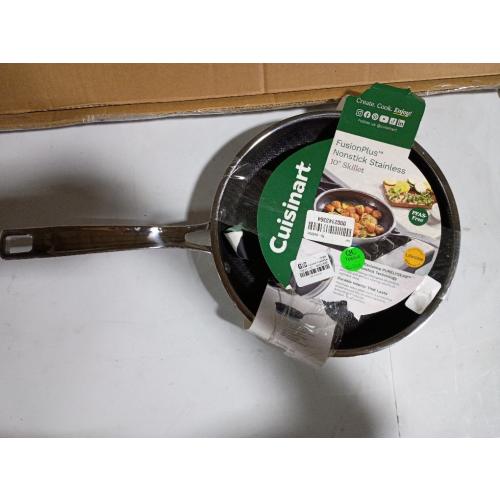 Cuisinart FusionPlus 10 Hybrid Stainless Steel and Ceramic Nonstick Fry Pan