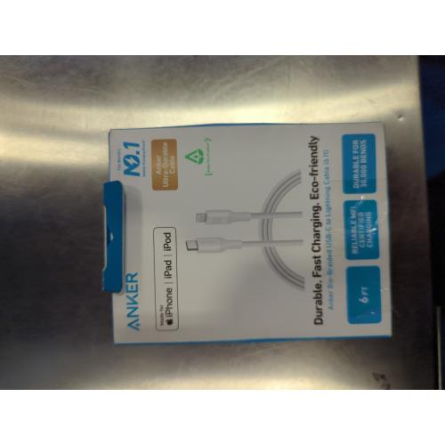 Anker USB-C to Lightning cable 6ft