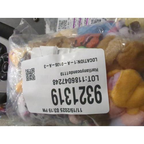 22 pcs Plush Animals Finger Puppet Toys - Mini Plush Figures Toy Assortment for Kids, Soft Hands Finger Puppets Game for Autistic Children, Great Family Parents Talking Story Set