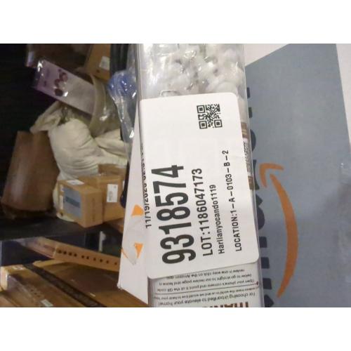 UrbanRed Self Adhesive Curtain Track (3 Meter, 9.8 ft) for Smooth Ceiling or Wall - No Drill, Screws, Ceiling Curtain Track, Curtains Rod, Ceiling Mount, Adhesive Curtains Rod (Non-Flexible)