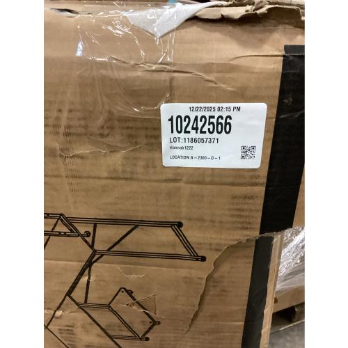 AODK L Shaped Desk Gaming Desk with LED Light & Power Outlet, 53 Inch Reversible L Shaped Computer Table with Shelf & Storage Bag & Hook for Home Office, Black