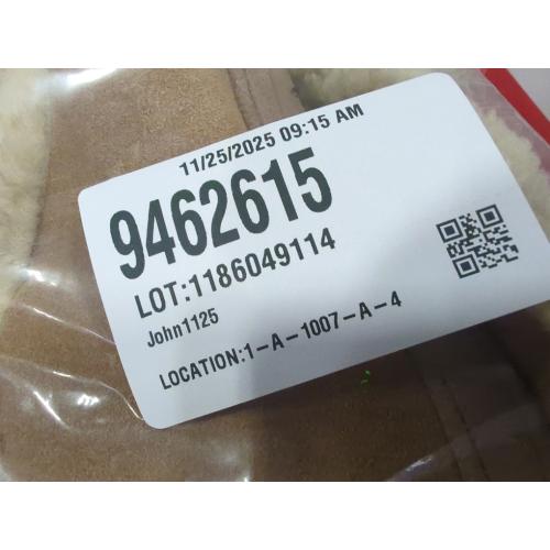 Size 12M Color brown  Men's Suede Leather Sherpa Lined