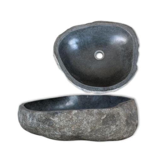 Basin River Stone Oval vidaXL