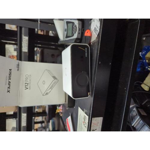 2024 Upgraded Smart Mini Projector with WiFi and Bluetooth – 4K HD Support, Auto Keystone, Electric Focus, Android 11 TV, Phone Control – Portable Home Theater for Indoor & Outdoor Movies