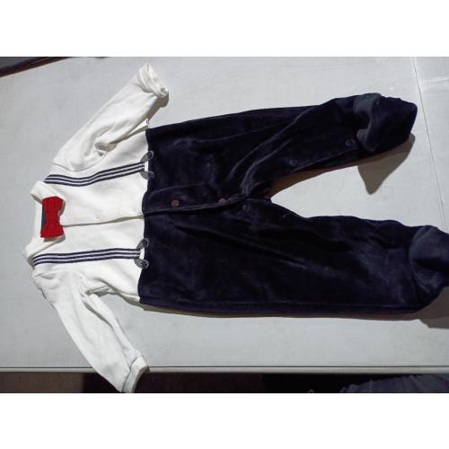 Little Me Clothes for Baby Boys' Fancy Dress Party Pups Assorted Set ( missing cap ) size 6 month