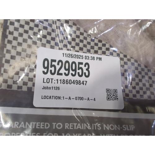 Size 3 X 5 (ft) Ivory mNourison Grid-Loc Size 3 X 5 (ft) Ivory Indoor Area Rug