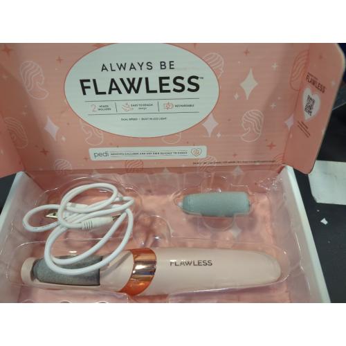 Pink Finishing Touch Flawless Pedi Electronic Tool File and Callus Remover, Pedicure (New Version)