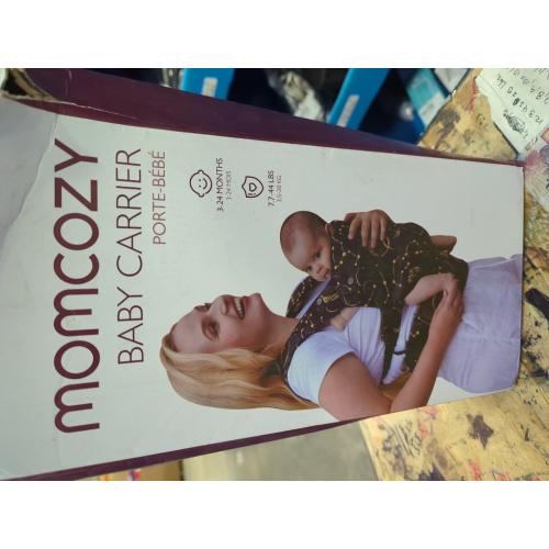 Momcozy Baby Carrier - Ergonomic, Cozy and Lightweight Carrier for 7-44lbs, Effortless to Put On, Ideal for Hands-Free Parenting, Enhanced Lumbar Support, Starry Night