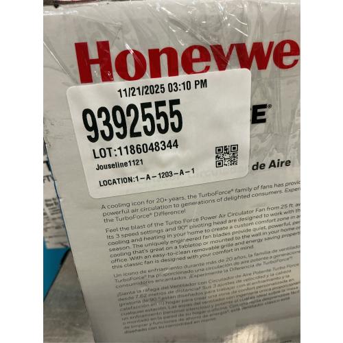 Honeywell TurboForce 11.3 in. H 3 speed Air Circulator Fan