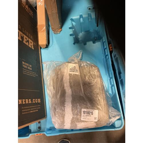 Madison Park Ethan Cotton Tufted Border Geometric Bathroom Rug