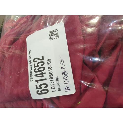 Ruffles Pillow Shams -100% Egyptian Cotton 600 TC (4 Pieces Set) King Size- Burgundy Solid