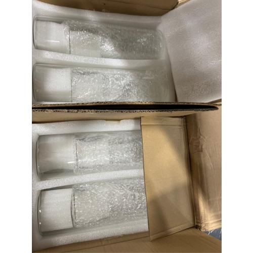 48 Pack Thick Glass Cylinder Vases 4,6,9,12 Inch Tall Clear Flower Vase Hurricane Floating Candle Holder for Table Centerpiece Wedding Home Decor