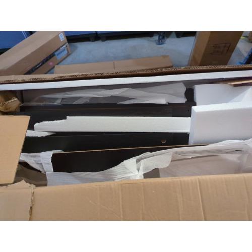 GTPLAYER Electric Standing Desk with Drawers, 48 x 24 Inch Height Adjustable Gaming Desk with Monitor Stand, Power Outlets & LED Lights, Home Office Sit Stand Up Desk with Memory Preset (Black)