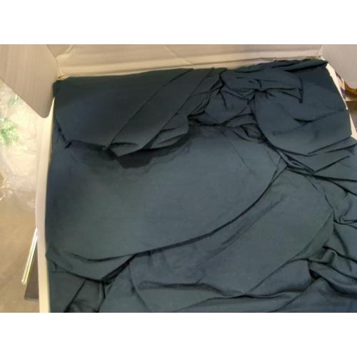 SLEEP ZONE Nanotex Super Soft Cooling Queen Bed Sheets Set 4 Piece - Easy Care Fitted Flat Sheet & Pillowcase Sets - Wrinkle Free, Fade Resistant, Deep Pocket 16 (Navy Blue, Queen)