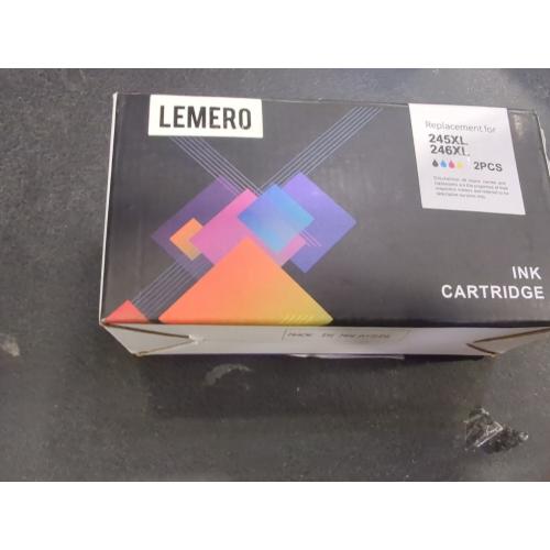 LEMERO Size 245XL Ink Cartridge PG-245 CL-246 Replacement for Canon Ink 245 and 246, Compatible with Canon 245XL 246XL Combo Pack for Pixma MX490 MX492 MG2522 TR4522 TR4520 TS3122 TS3322 Printers