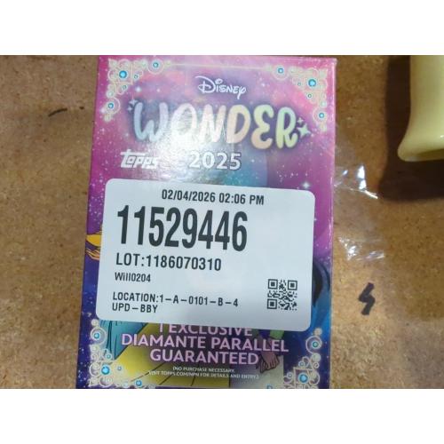 Topps Disney Wonder 2025 Value Box Trading Cards